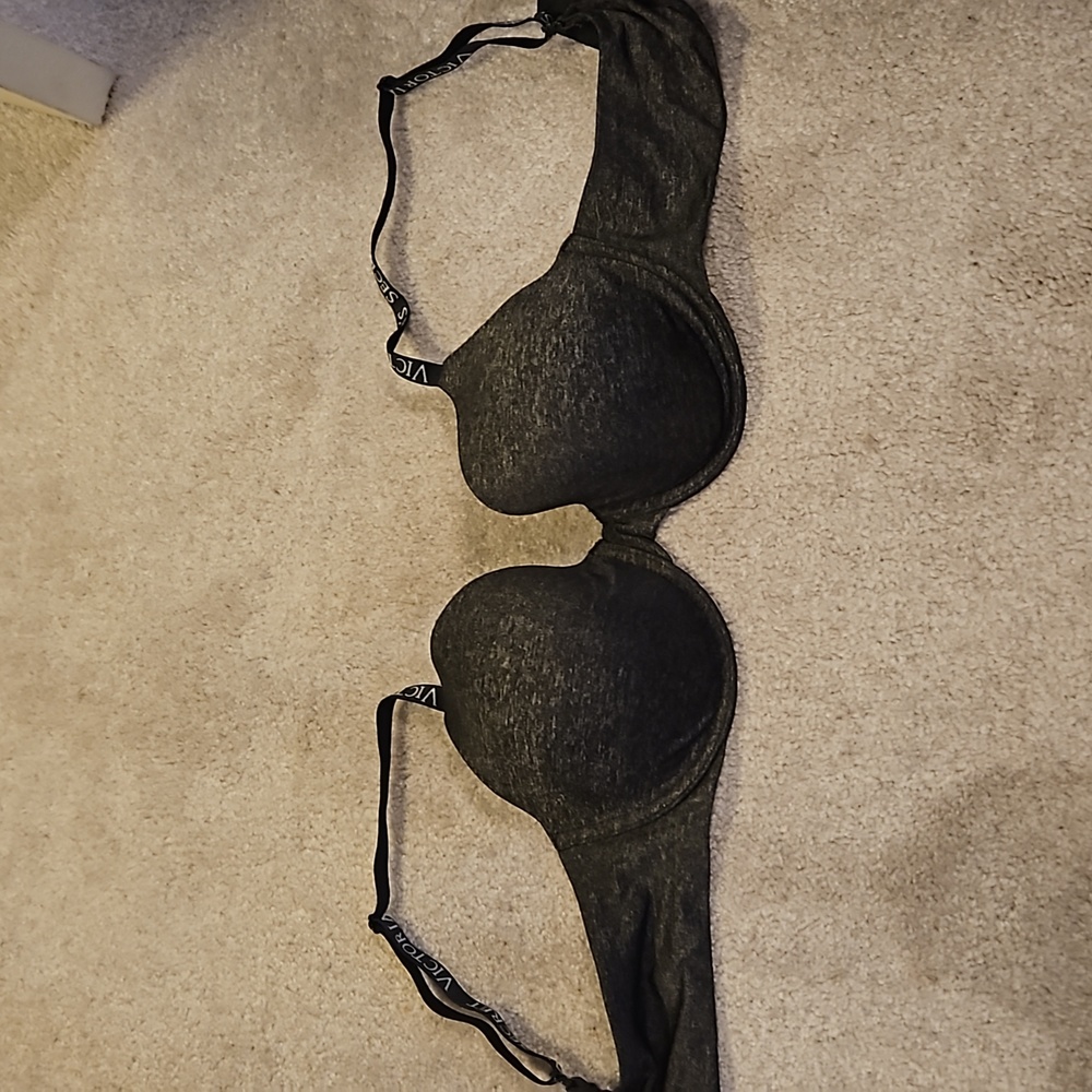 Lined demi Victoria secret